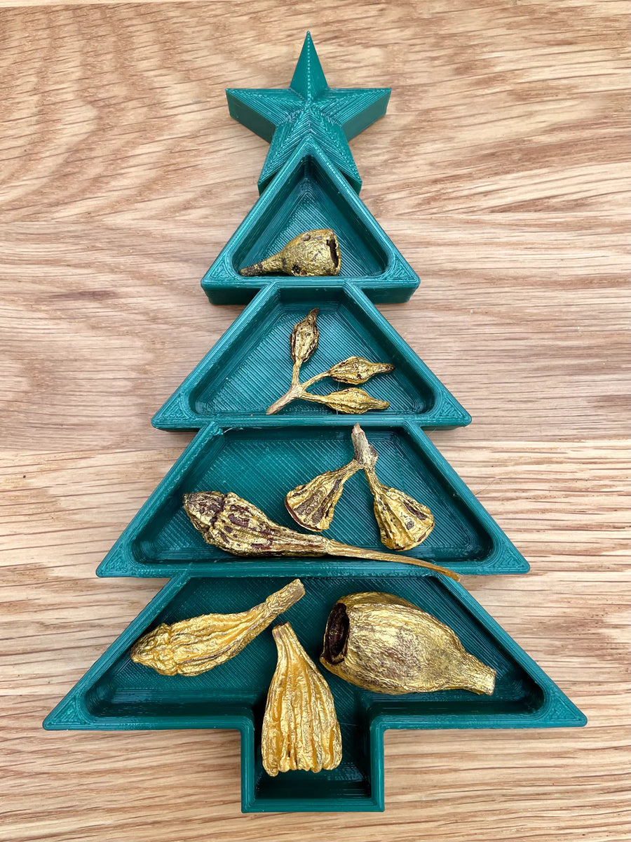 Mini Christmas Tree Sensory Tray good dough co