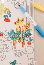 Load image into Gallery viewer, Scribble Mat - In the Garden