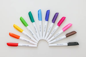 12 x Erasable Pens - Scribble Mat