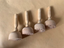 Load image into Gallery viewer, Small Patterned Wooden Stamper