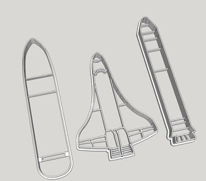 Space Shuttle Eco Cutter Set