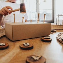 Load image into Gallery viewer, Set 10 Wooden Nails