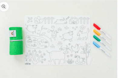 Scribble Mat - On the Farm