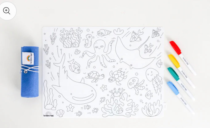 Scribble Mat - Under the Sea