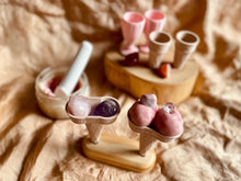 Load image into Gallery viewer, Wooden Icecream Cone Holder (2 hole)